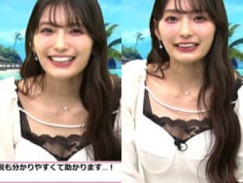 声優の高野麻里佳がDOAXVV生放送で胸チラアピールの画像