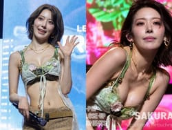 元HKT48宮脇咲良の谷間全開露出おっぱいダンスが完全にストリッパーの画像