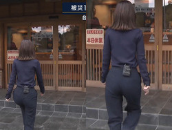 報道ステーションで荒井理咲子アナがパツパツお尻を振りながら歩くの画像