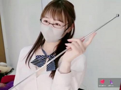ラブンス「先生が感じるところ教えてあげる…きもちぃ…あぁぁやばい…」セクシー淫乱美人教師リモバイオナニー！ライブチャットの画像