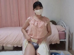 「こういう感じ？ピンクにすればよかったwはずかしいw」ピチピチ清楚巨尻お嬢様！ライブチャットの画像