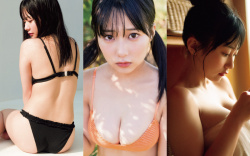 田中美久の最新写真集の水着おっぱいと巨大乳輪・乳首エロ画像。の画像