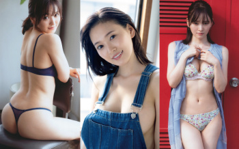 元HKT48のエース兒玉遥の透け乳首とお尻ヌードがエロい画像の画像