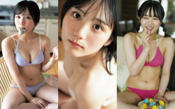 田口愛佳のエロ画像。巨乳おっぱい水着姿＆AKBまなくる2ショットの画像