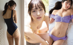 黒嵜菜々子のエロ画像。G党美女の美乳おっぱい水着姿＆お尻食い込みの画像