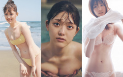 松村沙友理のエロ画像。乳揉み濡れ場＆写真集のランジェリー下着姿の画像