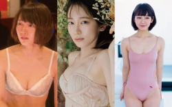 吉岡里帆のエロ画像まとめ！モリマン水着姿と巨乳おっぱい下着姿の画像