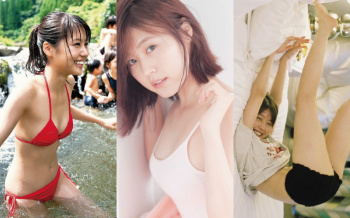 有村架純の乳揺れ水着姿エロGIF。写真集のマングリ返し画像などの画像