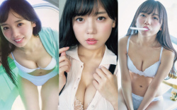 齊藤京子の写真集エロ画像まとめ。ビキニ水着姿とランジェリー下着姿の画像