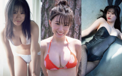 上西怜のエロ画像まとめ。写真集のランジェリー＆激シコバニー水着の画像